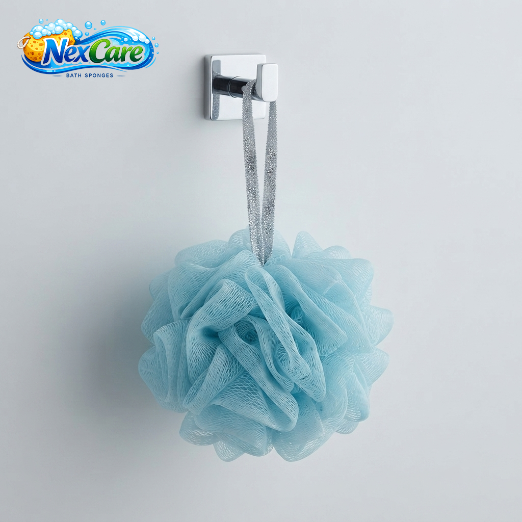 Soft Mesh Bath Pouf